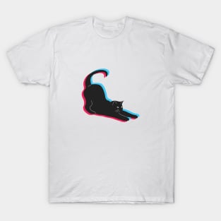 YOGA CAT ON TIK TOK T-Shirt